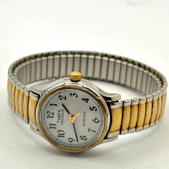 Gold & Silver Timex Watch - Picture 3 of 4